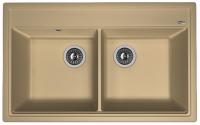 Мойка кухонная керамогранитная Florentina ЛИПСИ 820 20.370.E0820.306 82*51 см. капучино