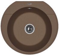 Мойка кухонная керамогранитная Florentina ЭЛЬБА 20.145.C0555.303 55,5*51 см. мокко