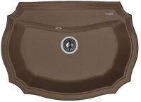 Мойка кухонная керамогранитная Florentina ЭМИЛИЯ 770 20.360.E770.303 77*55 см. мокко