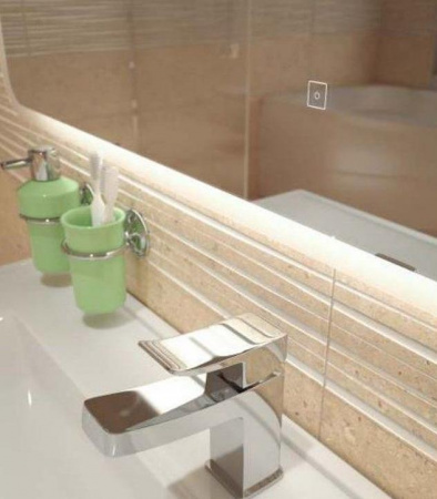 Зеркало Mirsant CLOUD  100 см. 