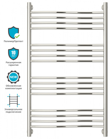 Полотенцесушитель водяной Сунержа ФЛЮИД+ 00-0222-1060 1000х600 