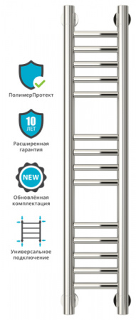 Полотенцесушитель водяной Сунержа БОГЕМА+ 00-0220-8015 800х150 