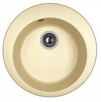 Мойка кухонная из литьевого мрамора Dr. Gans ГАЛА 25.010.B0510.402 51*51 см. дюна