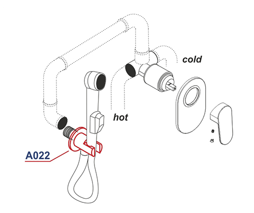 Смеситель WasserKRAFT ALLER 10651   Смеситель WasserKRAFT ALLER 10651