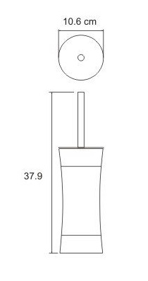 Ёрш напольный WasserKRAFT WERN K-7527   Ёрш напольный WasserKRAFT WERN K-7527