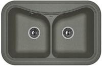 Мойка кухонная керамогранитная Florentina КРИТ 780A 20.175.E0780.102 78*51 см. черный