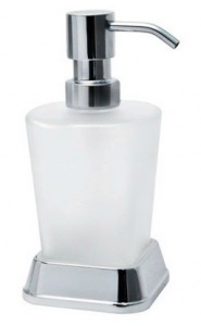 Дозатор жидкого мыла настольный WasserKRAFT AMPER K-5499   Дозатор жидкого мыла настольный WasserKRAFT AMPER K-5499