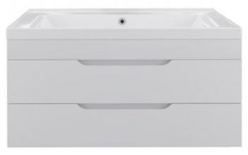 Тумба под раковину навесная Mirsant QUADRO  100 см. 