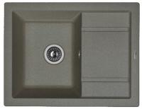 Мойка кухонная керамогранитная Florentina ЛИПСИ 660 20.155.C0660.102 66*51 см. черный