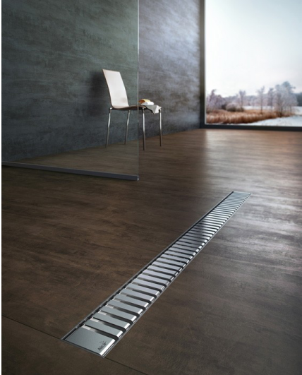 Решетка для душевого канала Alcaplast  LINE-850L   Решетка для душевого канала Alcaplast  LINE-850L