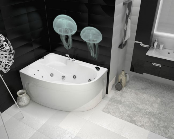 Ванна акриловая Triton НИКОЛЬ  160x100 см. правая 