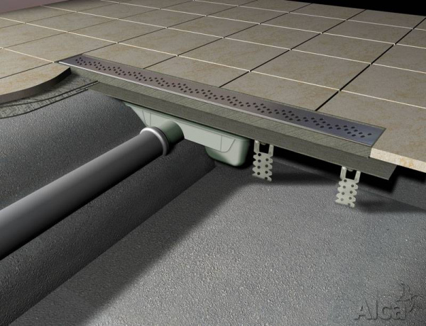 Душевой канал Alcaplast  APZ8-550M с решеткой  Душевой канал Alcaplast  APZ8-550M с решеткой